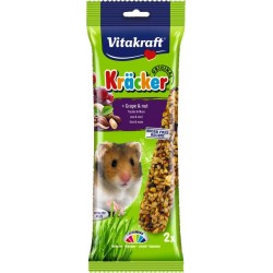 (x2) KRACKER RAISIN NOISETTE HAMSTER 2PCS. - RONGEUR VITAKRAFT - Animalook Ile Réunion avec livraison 974